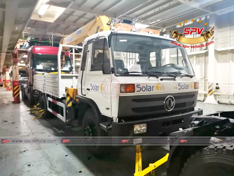 8 Tons Telescopic Crane Truck Dongfeng - Loading 8 Tons Telescopic Crane Truck Dongfeng - Loading